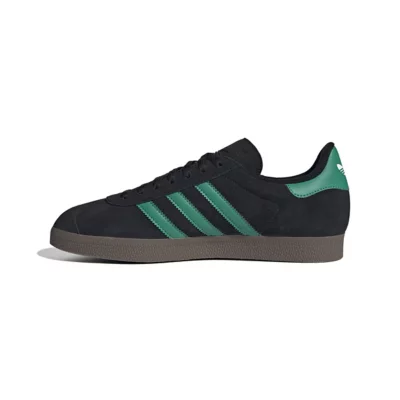 adidas gazelle silver green womens adidas Gazelle Intérieur Noir / Blanc