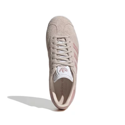 adidas gazelle silver green womens adidas Gazelle Indoor Shoes - Women's - Sandy Pink / Cloud White / Gum