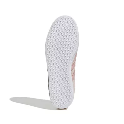 adidas gazelle silver green womens Adidas Gazelle Rose Bébé – Baskets en Suède pour bébé