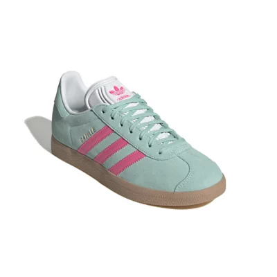 adidas gazelle silver green womens adidas Gazelle ADV main image 0