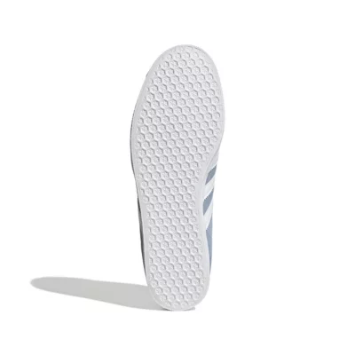 adidas gazelle silver green womens Pegashoes - Basket Adidas Originals Gazelle Bleu ciel/ Noir main image 0