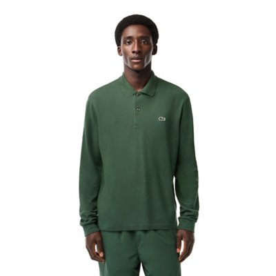 Polo A Manches Longues Homme Long Sleeved Ribbed Colla LACOSTE BLACKSTORE