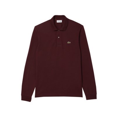 Polo A Manches Longues Homme Long Sleeved Ribbed Colla LACOSTE BLACKSTORE