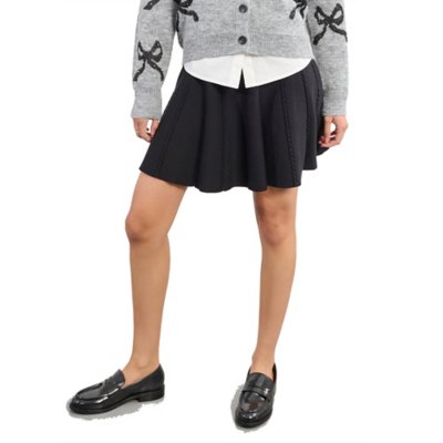 Jupe femme en maille à torsades Multicolore L213DN  LILI SIDONIO