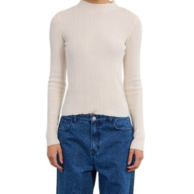 Pull femme Sous-côtelé à glitters Multicolore L597DN  LILI SIDONIO