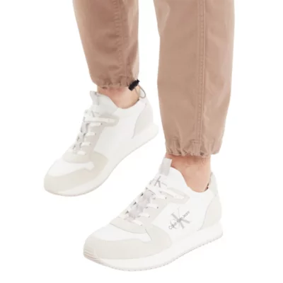 Sneakers Homme Runner Sock Laceup Ny-Lth CALVIN KLEIN BLACKSTORE