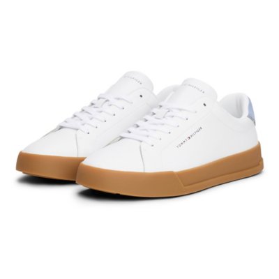 Sneakers homme Th Court Lth Detail Ess Multicolore M05367  TOMMY HILFIGER