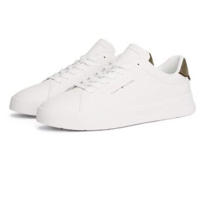 Sneakers homme Th Court Lth Detail Ess Multicolore M05367  TOMMY HILFIGER