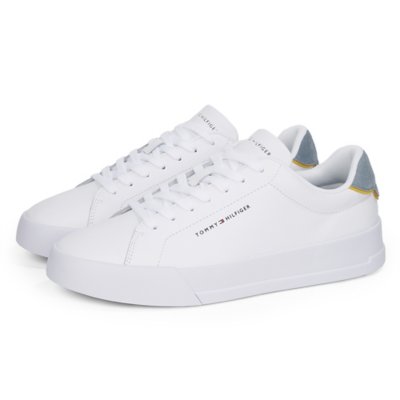 Sneakers homme Th Court Lth Detail Ess Multicolore M05367  TOMMY HILFIGER