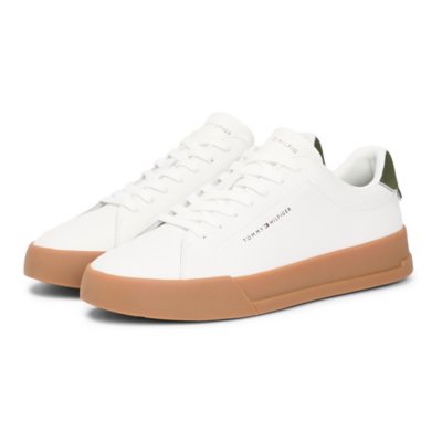 Sneakers homme Th Court Lth Detail Ess Multicolore M05367  TOMMY HILFIGER