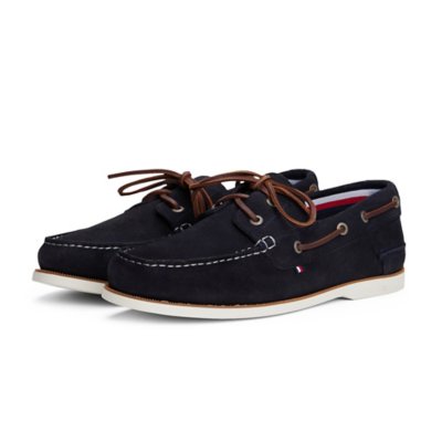 Chaussures bateau homme Th Boat Shoe Core Suede Multicolore M05387  TOMMY HILFIGER