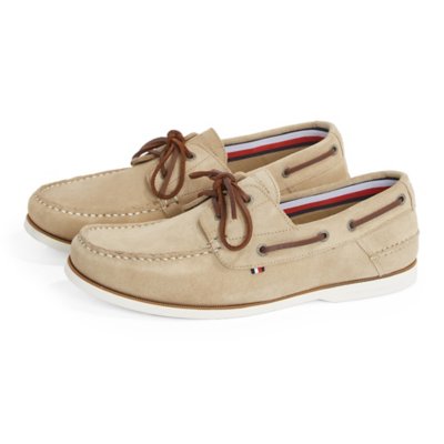 Chaussures bateau homme Th Boat Shoe Core Suede Multicolore M05387  TOMMY HILFIGER
