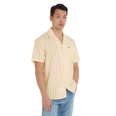 Chemise Homme de Plage Rayée Regular Fit - INSFITY - Manches Courtes