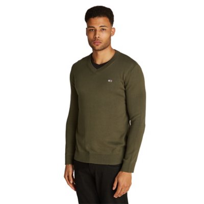 Pull col v tommy hilfiger homme hotsell