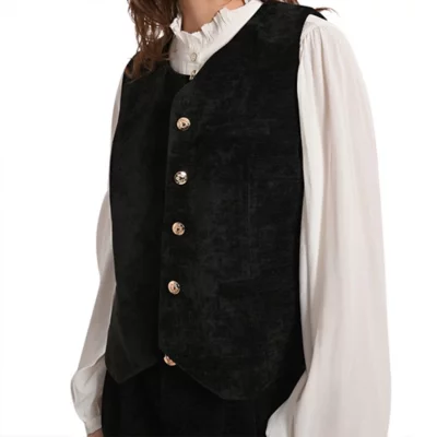 Gilet Sans Manche Femme En Velours MOLLY BRACKEN BLACKSTORE