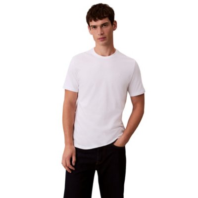 Tee-shirt à manches courtes homme en coton Multicolore RD254G  CALVIN KLEIN