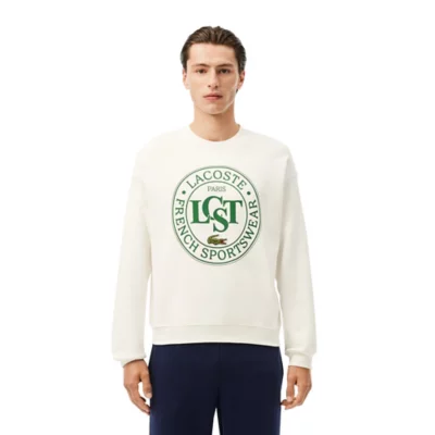 Sweatshirt À Capuche Homme Loose Fit Imprimé LACOSTE BLACKSTORE