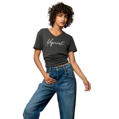 T-shirt Kaporal Femme Taille S - Occasion Très Bon état, Framboise, Détails Clous Argentés