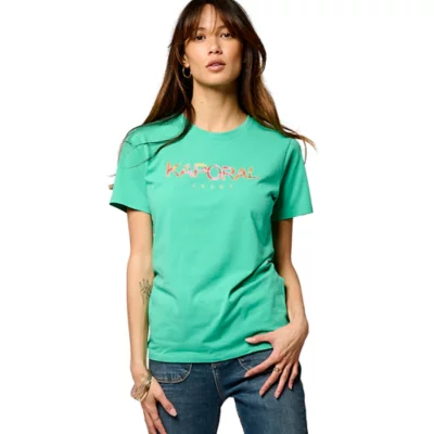 Tee-shirt À Manches Courtes Femme Vapor KAPORAL BLACKSTORE