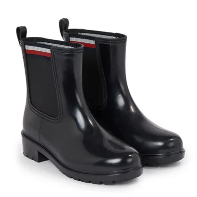 Bottines Femme Corporate Elastic Rain TOMMY HILFIGER BLACKSTORE