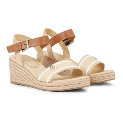 Sandales Femme Webbing Wedge Sandal TOMMY HILFIGER BLACKSTORE