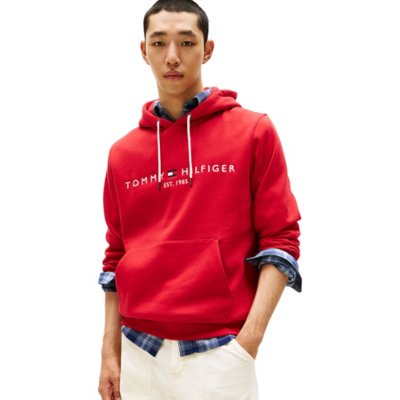 Sweatshirt à capuche homme Tommy Logo Hoody Multicolore W115990 TOMMY HILFIGER