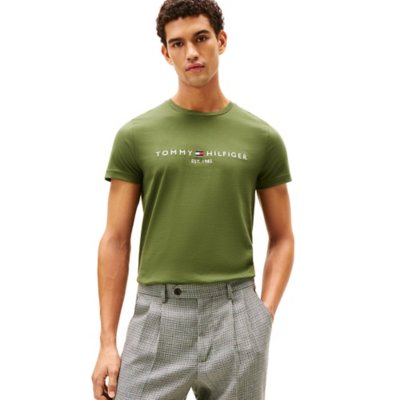 Tee-shirt à manches courtes homme en coton Multicolore W11797  TOMMY HILFIGER