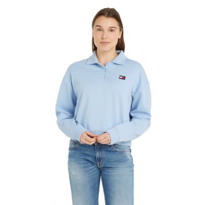 Polo manche longue tommy hilfiger femme hot sale