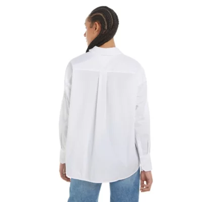 Chemise Femme Exetera Taille 38 Blanc - Manches Longues, Style Affaires, Occasion Bon État