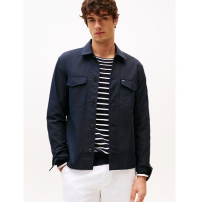 Chemise à manches longues homme en coton Multicolore W38712  TOMMY HILFIGER