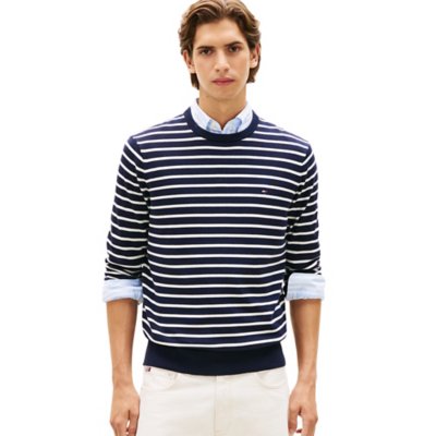 Pull homme en coton Multicolore W39999  TOMMY HILFIGER