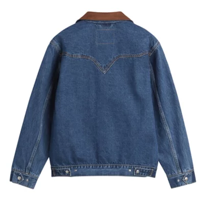 Veste En Jean Levi's Bleu Taille S - Occasion En Très Bon état, Comme Neuf